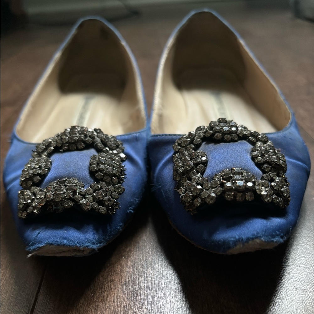Manolo Blahnik Hangsi Flats